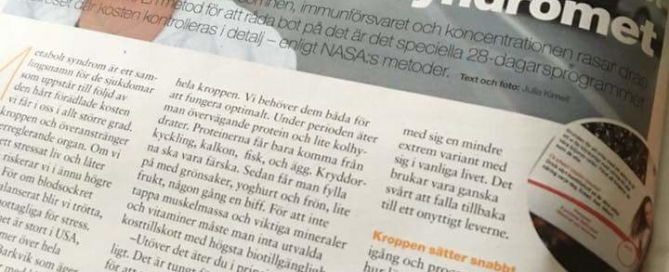 Susanne skriver om metabola syndromet