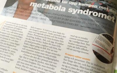 Susanne skriver om metabola syndromet